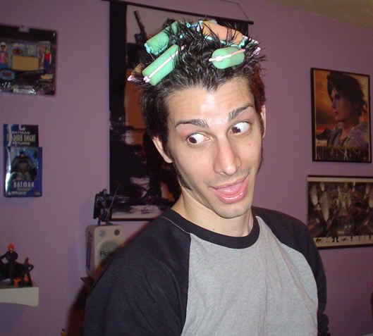 Always clowning around. 2005